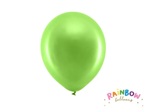 Rainbow Ballonger 23cm ljus grön