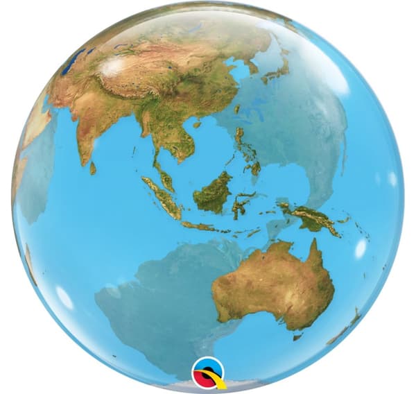 Planet Earth' Bubbles Balloon