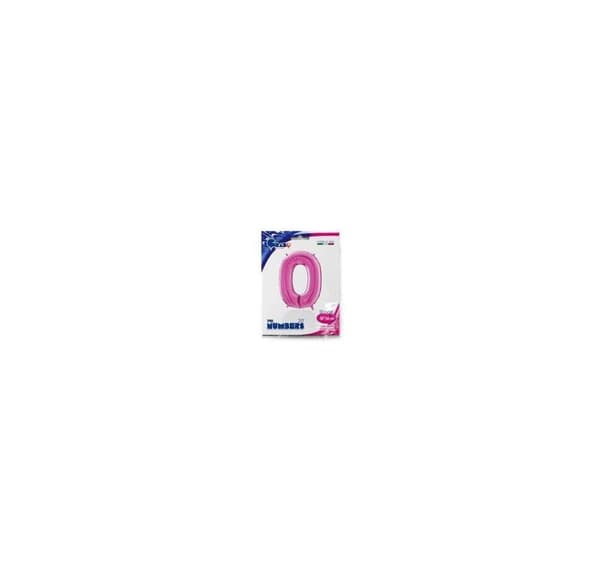 Nummer "0" magenta