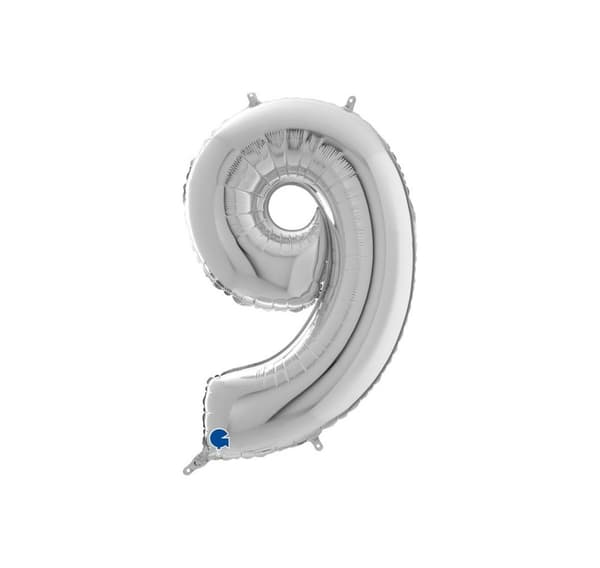 Nummer "9" Sølv