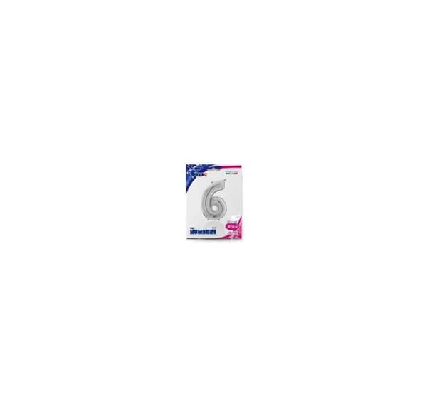 Nummer "6" Sølv