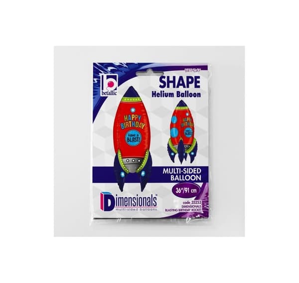 Shape GR fødselsdagsraket