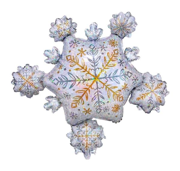 Shape Shining Snow Cluster