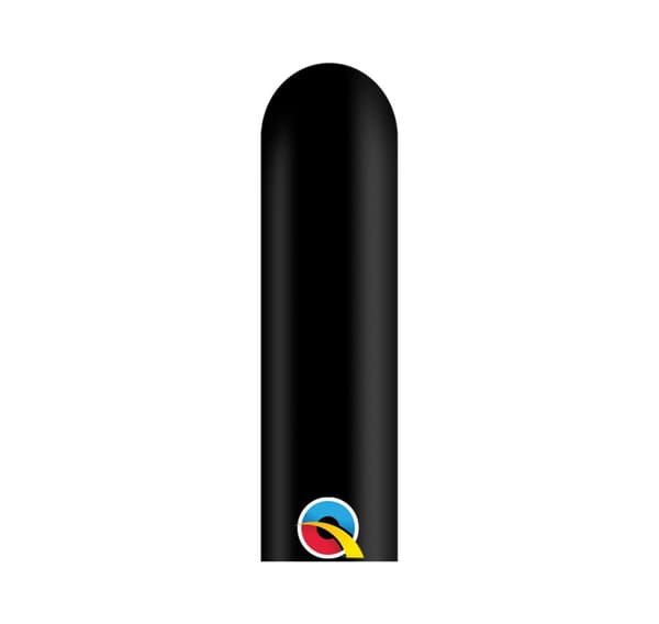 260Q modelleringsballonger (onyx svart)