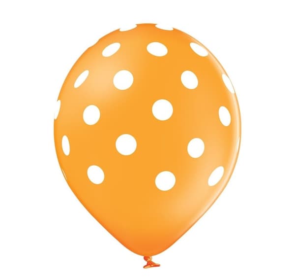 Lateksisetti 'Polka Dots ass' (6 kpl)