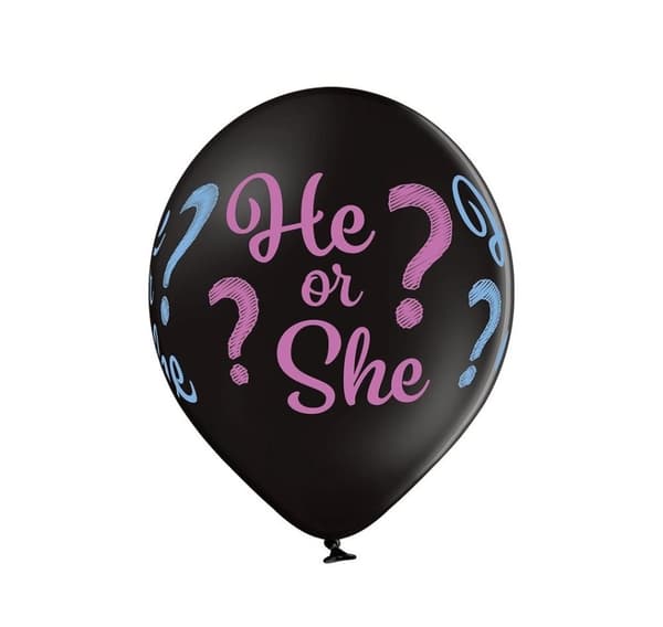 Latex sæt 'Han eller Hun' (6 stk)