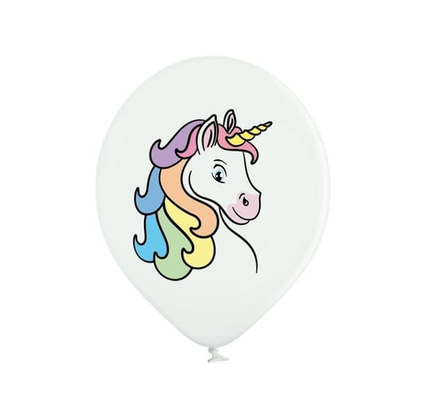 Latekssett 'Unicorn' (6 stk)