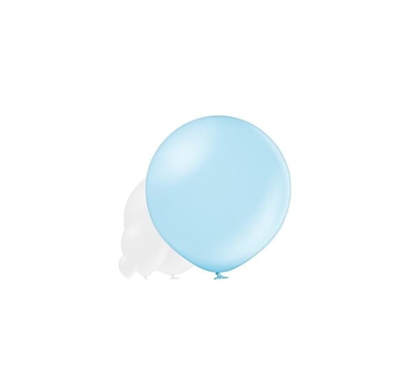 B250 (60 cm) ballong M.Lyseblå, 1stk