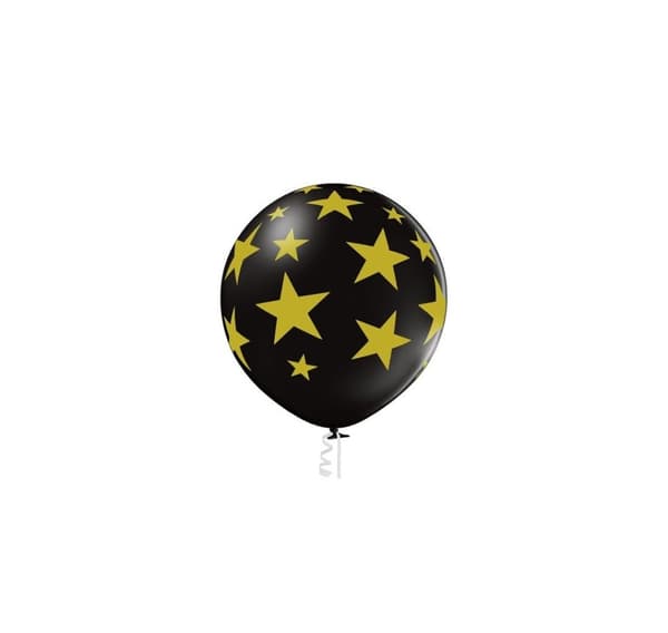 B250 (60 cm) ilmapallo Stars, 1kpl