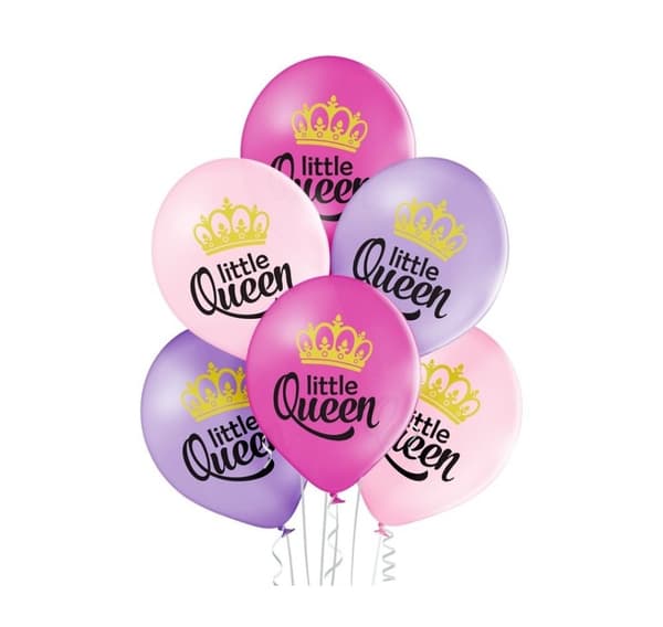 Latex sett 'Little Queen' (6 stk)