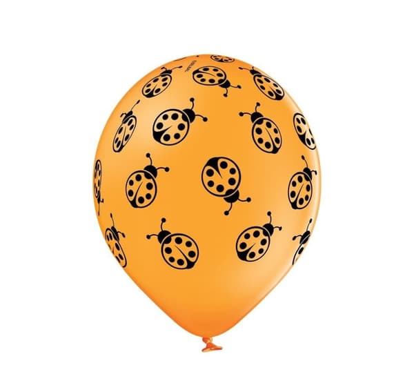 Latex sæt 'Mariehøns' (6 stk)
