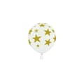 Pikkukuva 1 / 3: B250 (60 cm) ilmapallo valkoinen Stars, 1kpl
