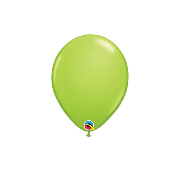 11" limegrønne balloner (pakke med 25)