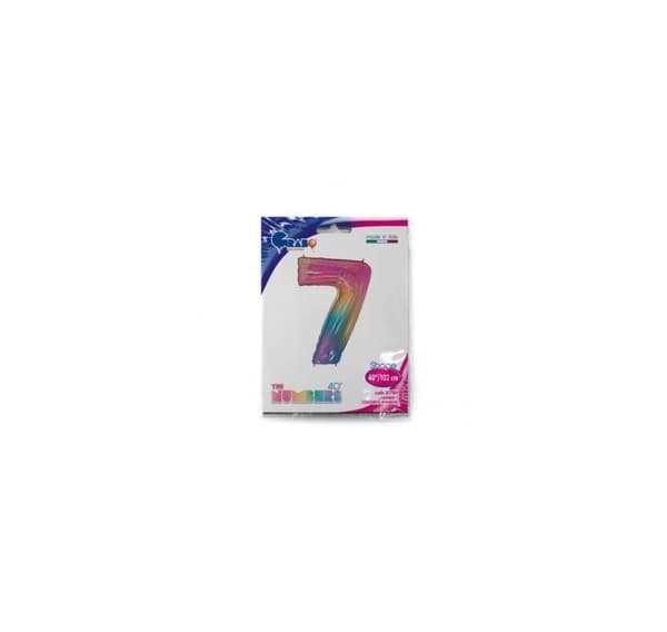 Numero "7" Rainbow