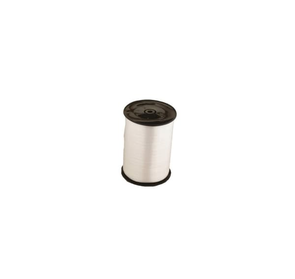 Plastbånd hvit 5 mm * 500 m