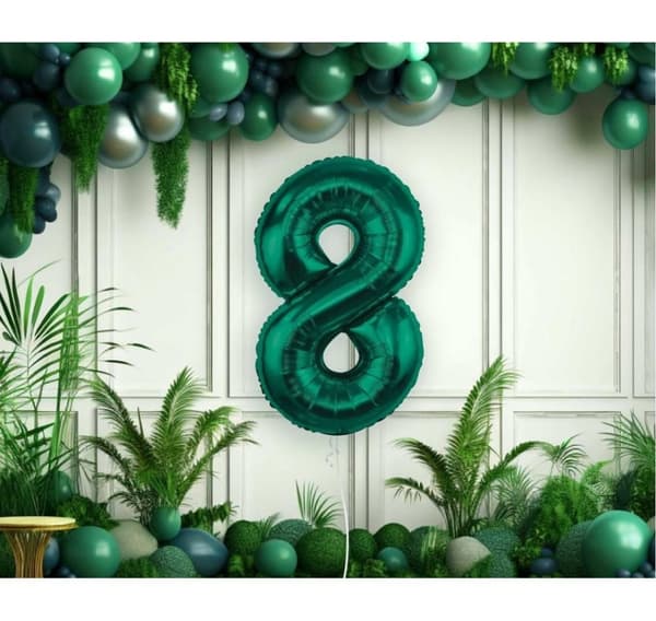 Numero "8" Vihreä