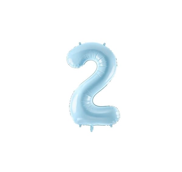 Numero "2" Pastelli Blue