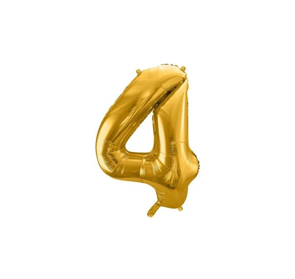 Nummer "4" gull