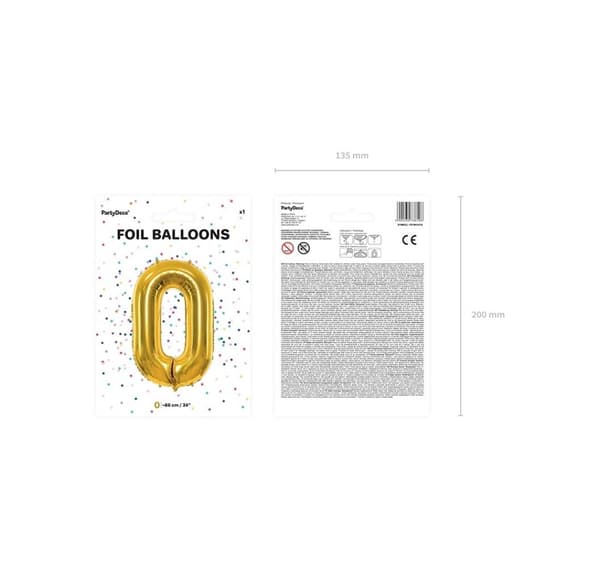 Nummer "0" Guld