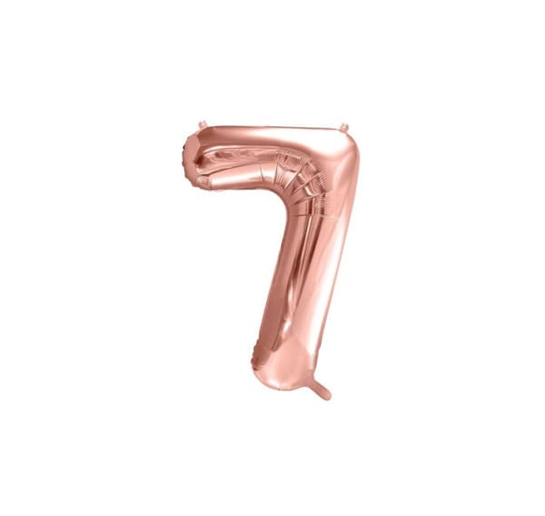 Numero "7" Rose Gold