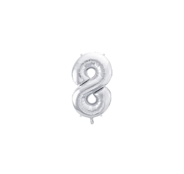 Numero "8" hopea