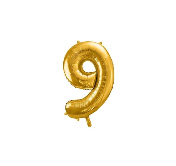 Nummer "9" gull