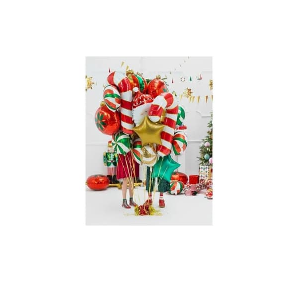 Form Candy cane rød
