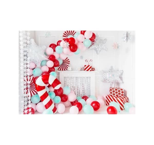 Form Candy cane rød