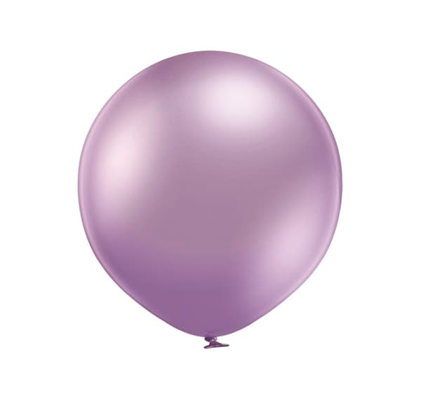 B250 (60 cm) ballon Blank Lilla, 2 stk