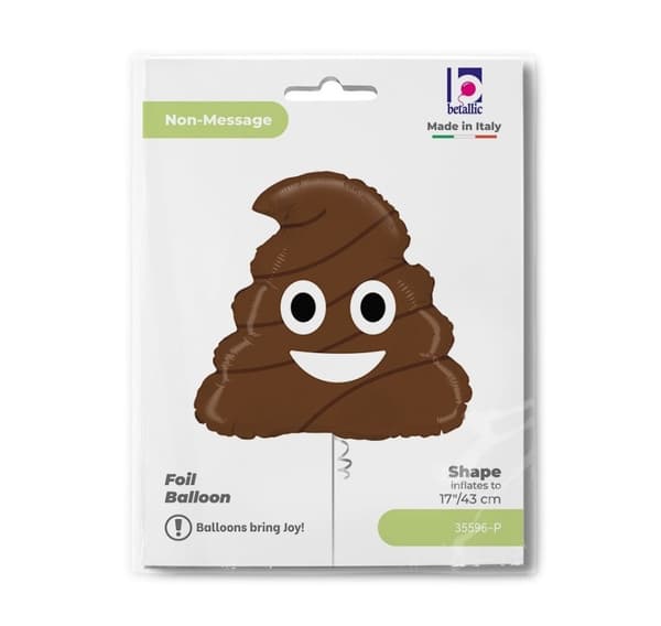Emoji Poo Balloon