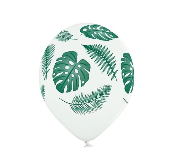 Lateksisetti 'Tropic Leaves' (6 kpl)