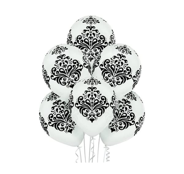 Latex sæt 'Damask' (6 stk)