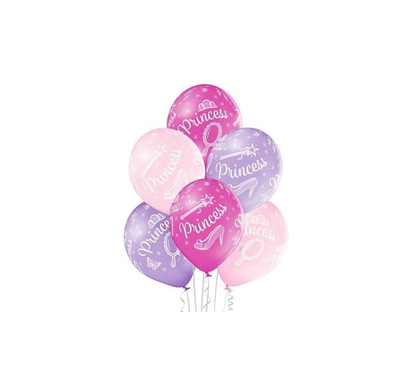Latekssett 'Princess' (6 stk)