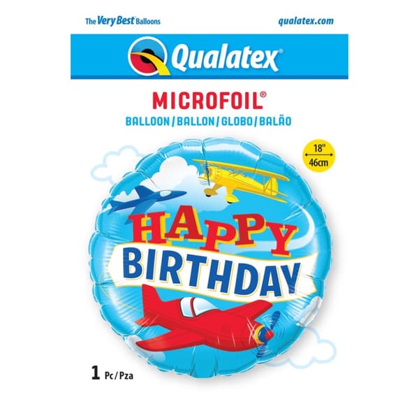BDay Airplanes -ilmapallo