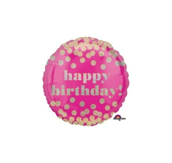 HBD Dotty Balloon