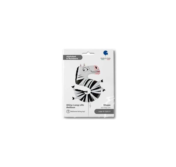 Nummer '5' Zebra