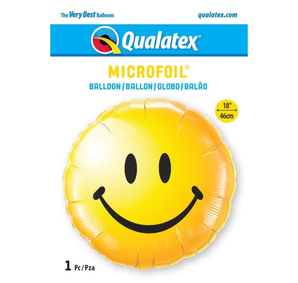 Smiley Face Keltainen ilmapallo