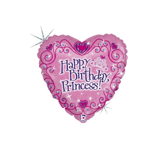 HB prinsesse tiara ballon
