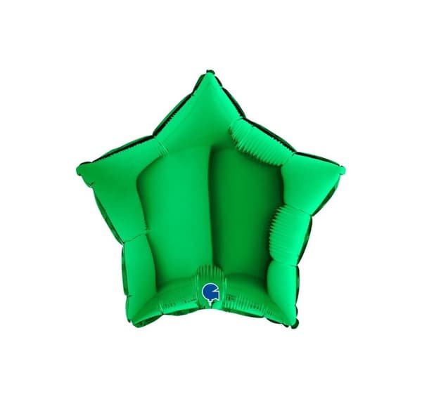 Star Metallic Grøn ballon
