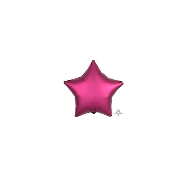Star Satin Luxe Granatæble ballon