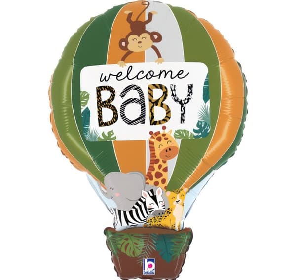 Shape Jungle Animals Welcome Baby