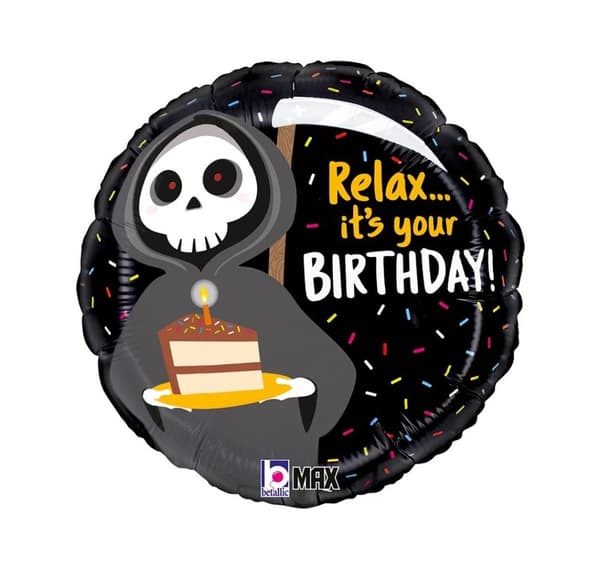 Grim Reaper Birthday õhupall