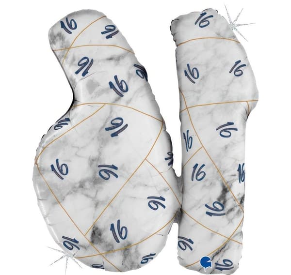Shape Marble Mate "16" Blue