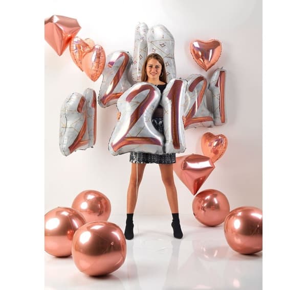 Shape Marble Mate "16" Rose Gold