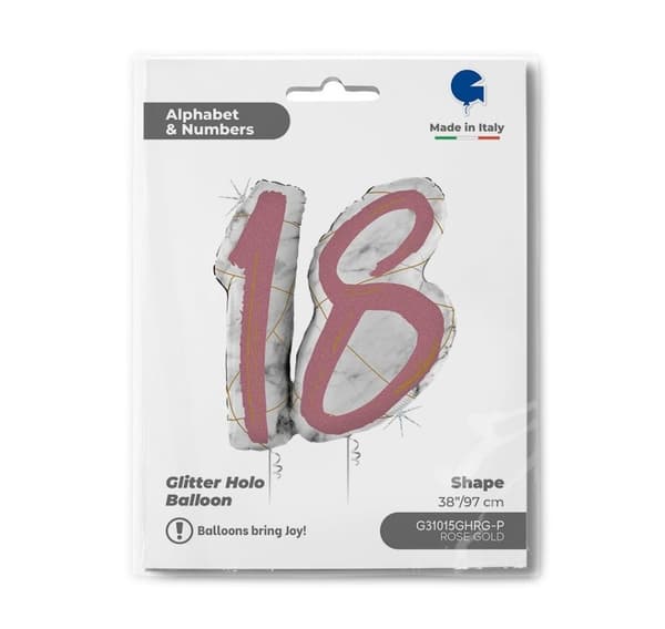 Shape Marble Mate "18" Rose Gold
