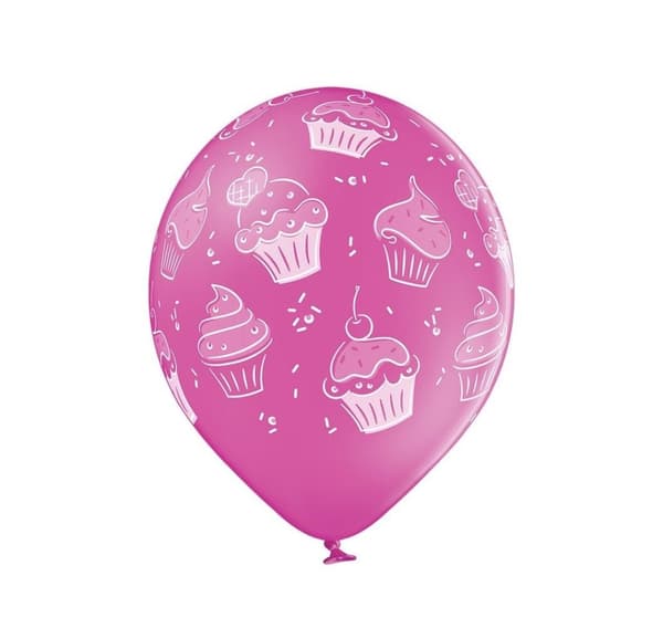 Latekssett 'Cupcakes' (6 stk)