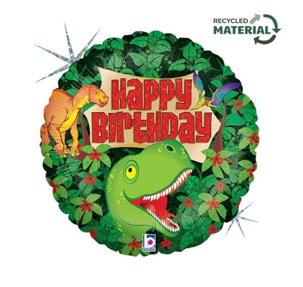 Dinosaur bursdagsballong