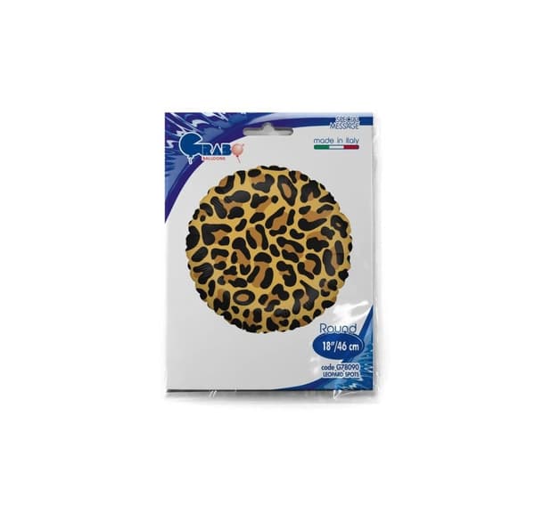 Round Leopard Spots balloon