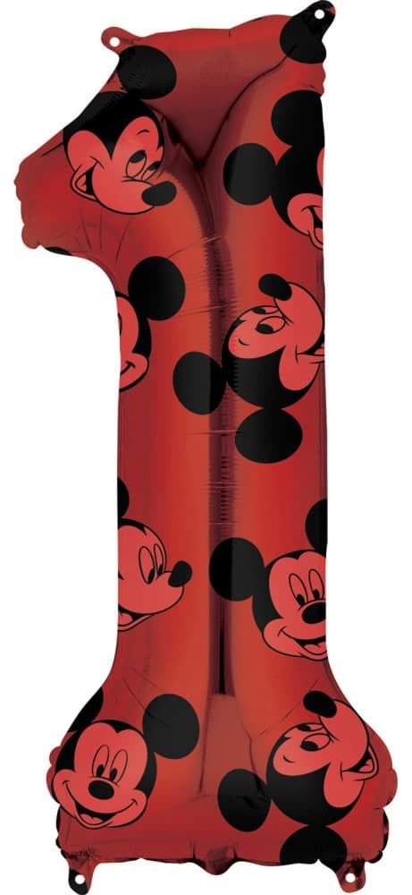 Musse Pigg Sifferballong - 66 cm