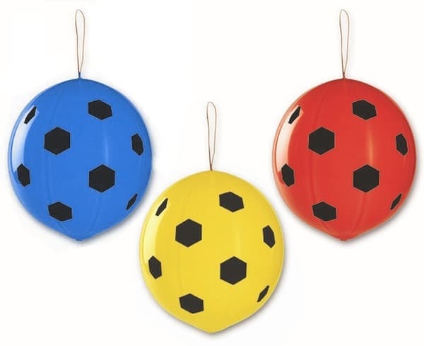 Ballonkugle med gummibånd 45cm 3stk